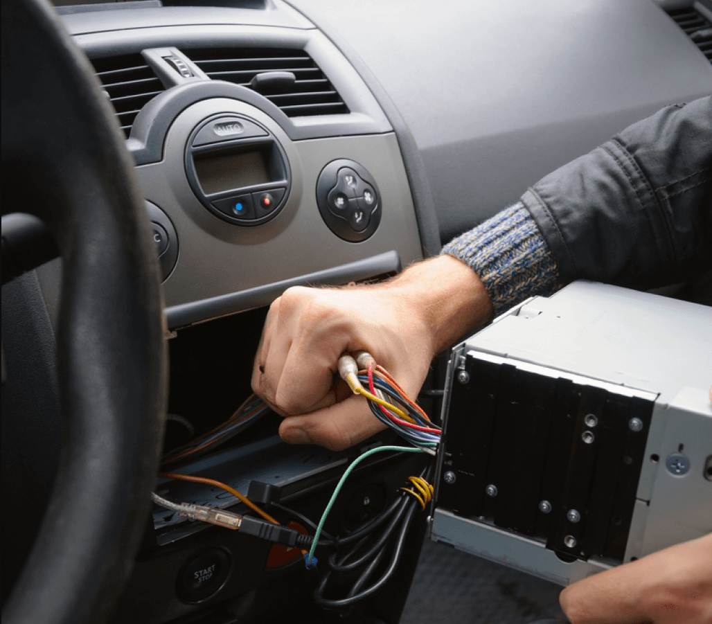 Instalação de acessórios